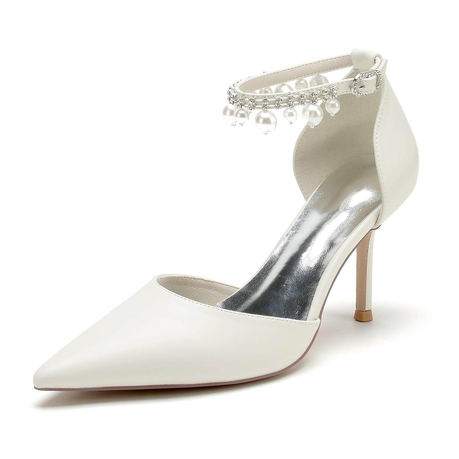 Stiletto Heel 8.5cm PU Shoes CK0410 - COCOMELODY